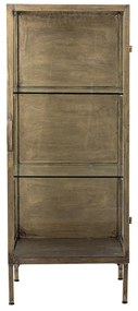 Aranyszínű fém tálalószekrény 45x110x40 cm Saone – Bloomingville