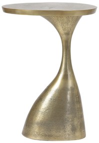 Kerek fém tárolóasztal 33x40 cm Macau - Light &amp; Living