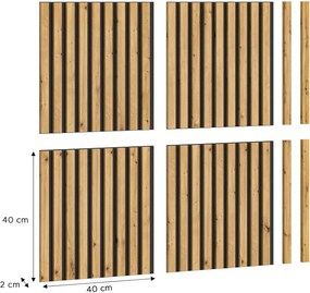Silence 4 darabos akusztikus panel szett