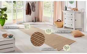 Nature bézs futószőnyeg, 80 x 150 cm - BT Carpet