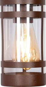 Ipari kültéri fali lámpa rozsdabarna IP44 - Ruben