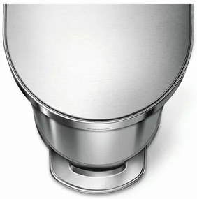 Simplehuman Slim 45 l pedálos szemetes,rozsdamentes acél