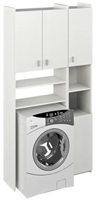 MIRALI mosógép feletti szekrény, fehér