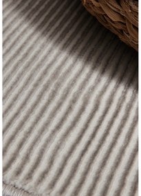 Szürke-krémszínű futószőnyeg 80x240 cm Perles Dolomite – Elle Decoration