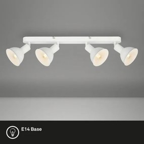 Brilo - Spotlámpa RETRO 4xE14/25W/230V fehér