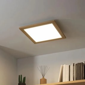Eglo 75643 - CALEMAR LED mennyezeti lámpa 19W, 4000K, 43,7 cm, tölgy