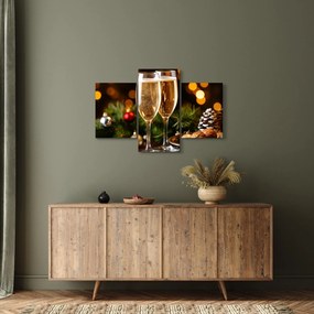 Kép - Egy pohár pezsgő (90x60 cm)