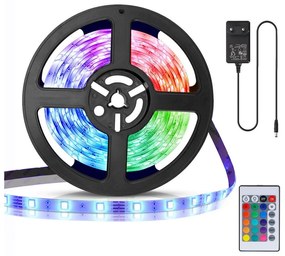 Aigostar - LED RGB Dimmelhető szalag 3m LED/24W/12/230V IP65 + távirányító