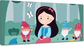 Vászonkép 115x55 Csipkerózsika alma