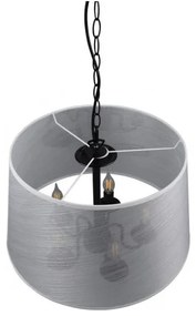 Reality - LED Csillár láncon CIMA 5xE14/40W/230V szürke