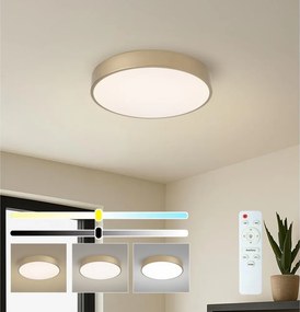 BRILAGI - LED dimmelhető mennyezeti lámpa POOL LED/48W/230V Ø 40 cm aranyszínű + távirányító
