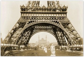 Poszterek 200x135 Régi kép az Eiffel-toronyról