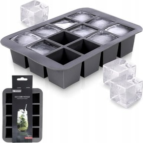 Szilikon öntőforma nagy jégkockákhoz nagy jégkockák XL
