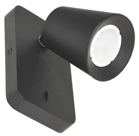 Fali spotlámpa TRELO 1xGU10/30W/230V fekete