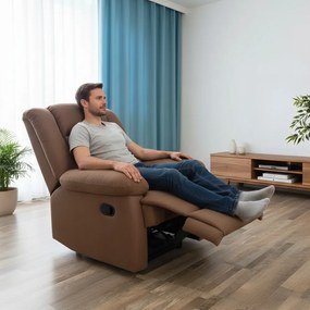 Relax manuális fekvőfotel fotelágy