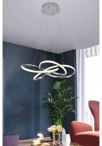 LED állítható fényerőjű függeszték LED/65W/230V 3000-6500K szürke + DO