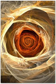 Poszterek 80x120 FraktĂĄl rĂłzsa