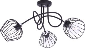 Tripla Ipari Csillár 3 Izzóval A Loft Asztal Felett