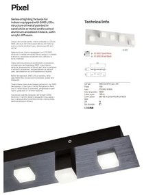 Redo 01-2016 - LED Mennyezeti lámpa PIXEL LED/48W/230V 3000K 45x45 cm fehér