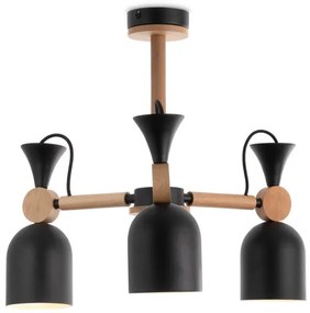 Csillár rúdon MONTE 3xE27/60W/230V