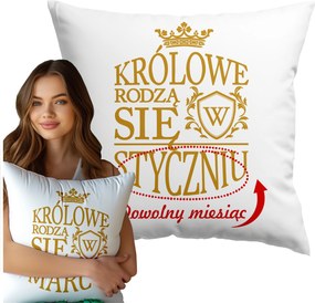 Nyomott Mintás Párna Személyre Szabott Születésnapi Ajándék Neki