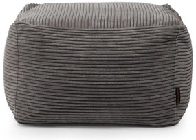 Krémszínű kordbársony babzsákfotel Softbox MooG – SLOWDOWN