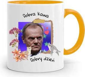 Bögre Sárga Donald Tusk Po Platform Ajándék