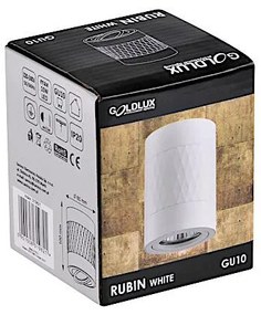 Polux RUBIN ROMB 319821 Felületi spotlámpa max 10W LED IP20