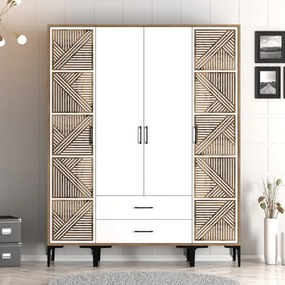 Kumsal PTP - Walnut, White