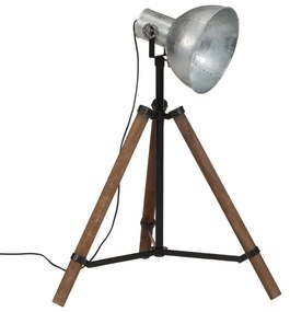 vintage ezüst állólámpa 25 W 75x75x90-150 cm E27