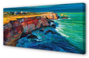 Canvas képek Sea ég sziklák 100x50 cm