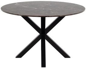 Heaven étkezőasztal barna márvány 120 cm