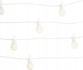 Fényfüzér, kültéri, fehér, Madam Stoltz