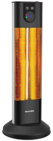 TecTake GmbH 405076 infravörös fűtőpanel solaris terra 1500w időzítő funkcióval - fekete