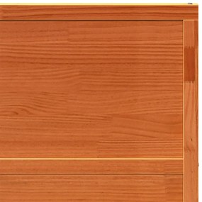viaszbarna tömör fenyőfa istálló stílusú ajtó 100x208 cm