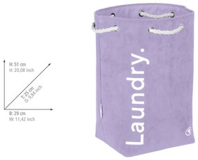 Lila textil szennyeskosár 35,5 l Tom Tailor – Wenko