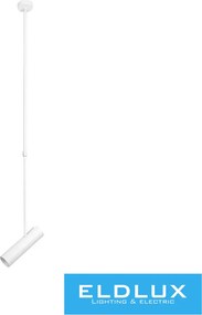 UNIVERSO Spot lámpatest 1xGU10 Max.35w IP20 D60x220mm állítható:830-1170mm Fehér