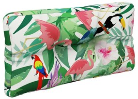 többszínű szövet raklappárna 80x40x12 cm