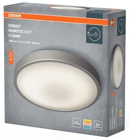 Osram - LED Fényerőszabályozható mennyezeti lámpatest ORBIS LED/17W/230V 2700-6500 + távirányító