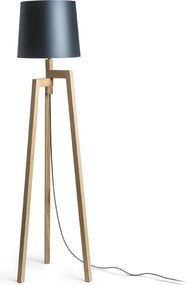 RENDL CONNY 35/30 állólámpa búra Monaco petróleumkék/ezüst PVC max. 23W