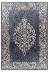 Antracitszürke mosható futószőnyeg 80x250 cm Fiesta – Ayyildiz Carpets