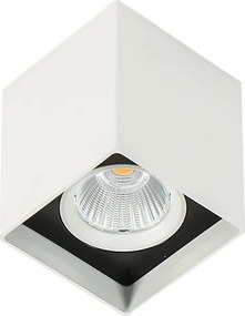 ITALUX SLC78002-12W-WH ALDEN Kocka Mennyezeti Lámpa Fehér, Fekete LED IP20