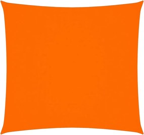 vidaXL narancssárga négyzet alakú oxford-szövet napvitorla 3,6 x 3,6 m