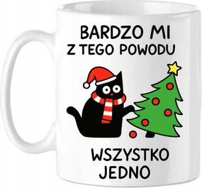 Karácsonyi bögre Macska Karácsony Mikulás Ajándék