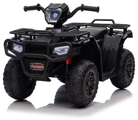 Baby Mix Quad gyerek elektromos autó, fekete