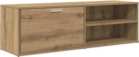 vidaXL TV szekrény Artisan tölgy 120x34x37 cm Műanyag fa