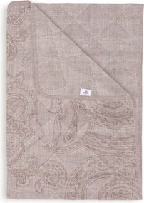 Zo Home Ágytakaró Paisley di Lino kagyló nude 180 x 260