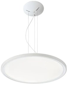 RENDL R10581 MONETA LED függő lámpatest, kör alakú műszaki fehér