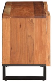 tömör akácfa TV-szekrény 105 x 34 x 46 cm