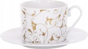 250 ml-es csésze csészealjjal Cosmopolitan Klasszikus Arany G142 1 db